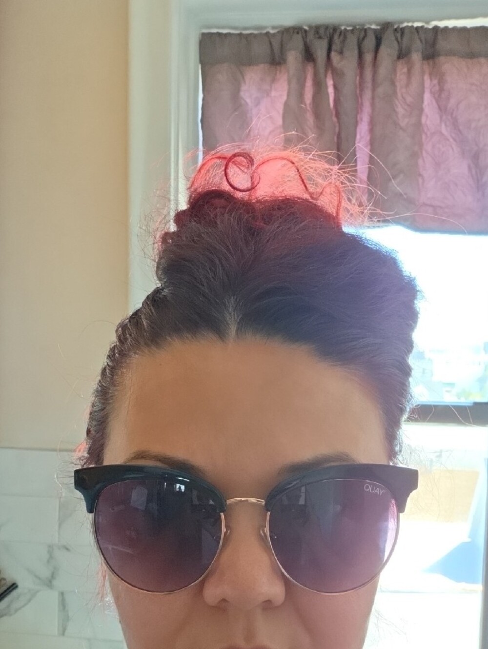 Quay Australia Cherry Sunglasses With Pouch